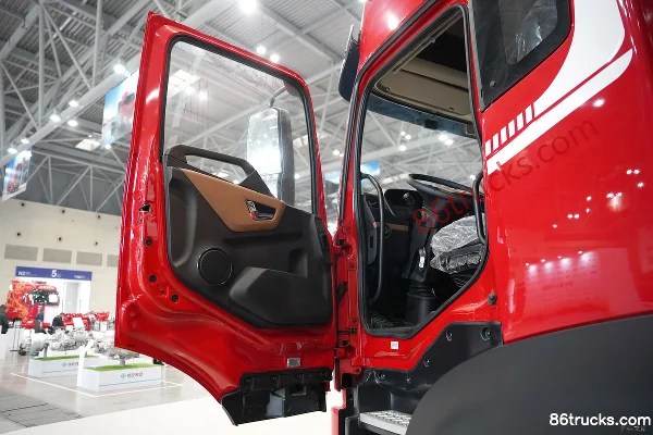 Dongfeng Tianjin KR PLUS 4X2(6 wheels) 9.75m Pure Electric Van Cargo Truck CATL 348kWh Cab (1) | 86Trucks