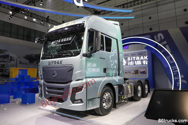 Sitrak SITRAK C9H 620 ch 6X4(10 roues) Sinotruk 14 vitesses AMT automatique tracteur routier Extérieur (3) | 86Trucks