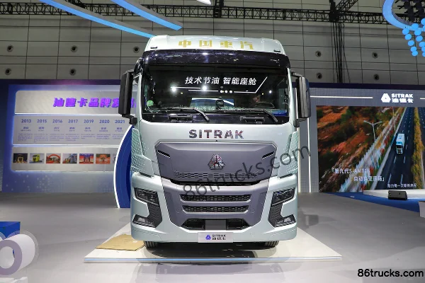 Sitrak SITRAK C9H 620 ch 6X4(10 roues) Sinotruk 14 vitesses AMT automatique tracteur routier Extérieur (2) | 86Trucks