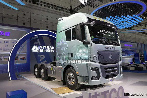 Sitrak SITRAK C9H 620 hp 6X4(10 wheels) Sinotruk 14-Speed AMT Automatic Tractor Truck Exterior