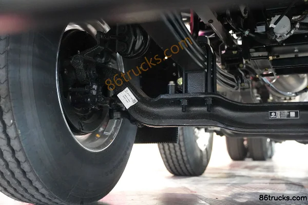 Dongfeng Tianjin KR 8X4(12 wheels) Pure Electric Box Cargo Truck CATL 352kWh Chassis (2) | 86Trucks
