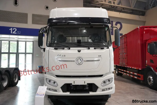 Dongfeng Tianjin KR PLUS 8X4(12 wheels) Pure Electric Box Cargo Truck CATL 400kWh Exterior (2) | 86Trucks