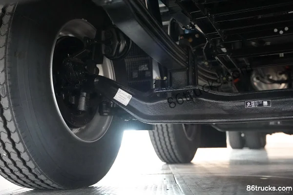 Dongfeng Tianjin KR PLUS 8X4(12 wheels) Pure Electric Box Cargo Truck CATL 400kWh Chassis (1) | 86Trucks
