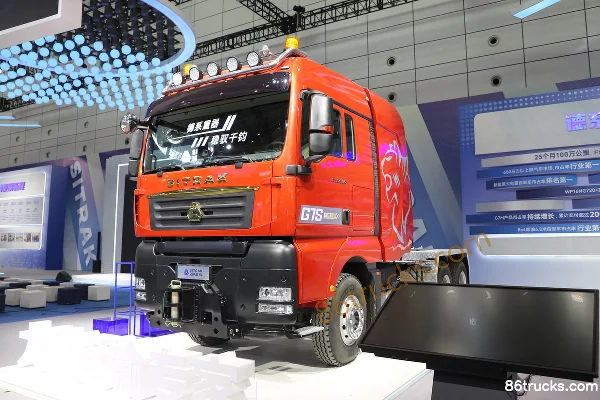 Sitrak SITRAK G7S Full Attendance King 15.3L Diesel 620 hp 6X4(10 wheels) Sinotruk 16-speed Tractor Truck Exterior (3) | 86Trucks