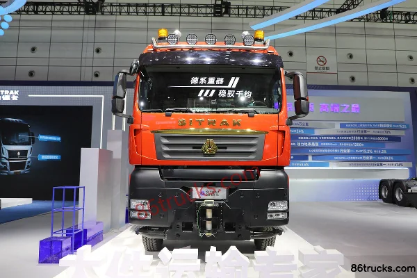 Sitrak SITRAK G7S Full Attendance King 15.3L Diesel 620 hp 6X4(10 wheels) Sinotruk 16-speed Tractor Truck Exterior (2) | 86Trucks