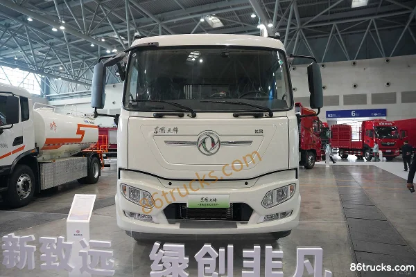 Dongfeng Tianjin KR 4X2(6 wheels) Pure Electric Compactor Garbage Truck Exterior (2) | 86Trucks