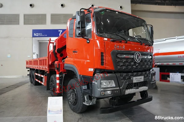 Dongfeng Commercial Vehicle Dongfeng Tianlong KC truck-mounted crane