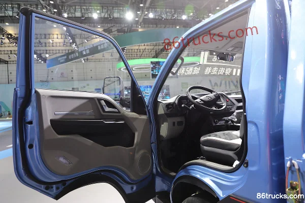 Sinotruk HOWO Xiaojiang 4.01m Single Row Pure Electric Panel Van Micro Truck EVE 81.59kWh 4X2(6 wheels) Cab (1) | 86Trucks
