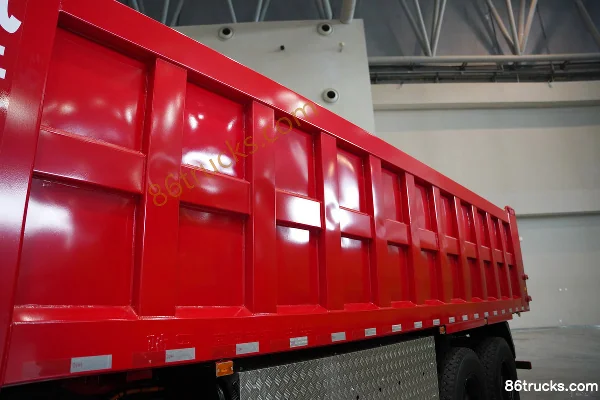 Dongfeng Commercial Vehicle Dongfeng Tianlong KC 8X4(12 roues) 8 m camion benne 100% électrique Hubei EVE 432kWh Carrosserie (2) | 86Trucks