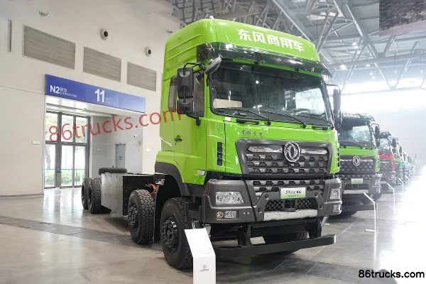 Dongfeng Commercial Vehicle Dongfeng Tianlong KC 8X4(12 wheels) 8.8m Electric Dump Truck CATL 600kWh Exterior