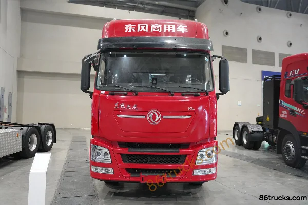 Dongfeng Commercial Vehicle Dongfeng Tianlong KL 4X2(6 wheels) Battery Swap Electric Tractor Truck CATL 400kWh Exterior (2) | 86Trucks