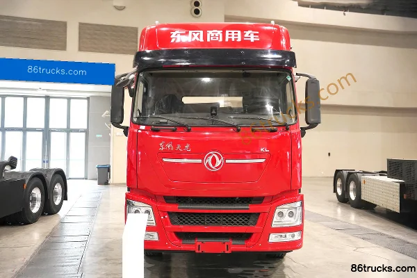 Dongfeng Commercial Vehicle Dongfeng Tianlong KL 6X4(10 wheels) Electric Tractor Truck CATL 497kWh Exterior (2) | 86Trucks