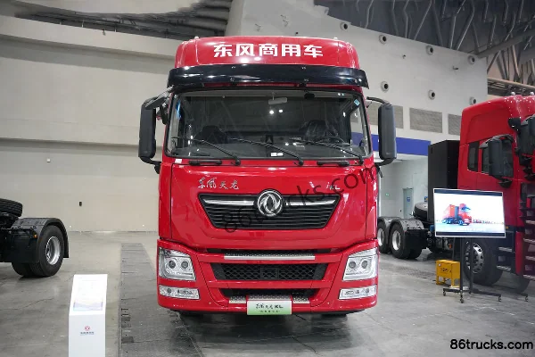Dongfeng Commercial Vehicle Dongfeng Tianlong KL 6X4(10 wheels) Battery Swap Electric Tractor Truck CATL 600kWh Exterior (2) | 86Trucks
