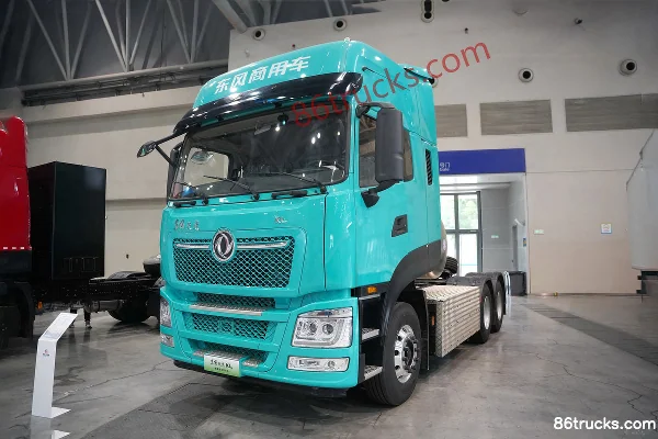 Dongfeng Commercial Vehicle Dongfeng Tianlong KL 6X4(10 wheels) Plug-in Range-Extended Hybrid Tractor Truck Microvast 78.3kWh Exterior (3)