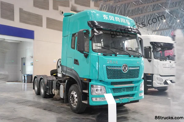 Dongfeng Commercial Vehicle Dongfeng Tianlong KL 6X4(10 wheels) Plug-in Range-Extended Hybrid Tractor Truck Microvast 78