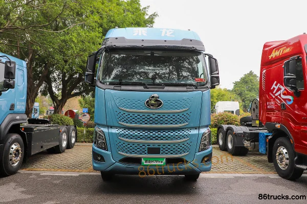 Dongfeng H7 Pro 12.5L LNG 480 hp 6X4(10 wheels) Fast Gear 12-speed Tractor Truck Exterior (2) | 86Trucks