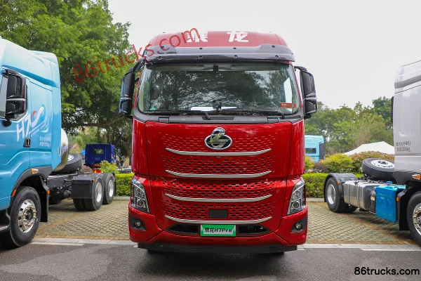Dongfeng H7 Pro 14.8L LNG 560 hp 6X4(10 wheels) Fast Gear 12-speed AMT Automatic Tractor Truck Exterior (2) | 86Trucks