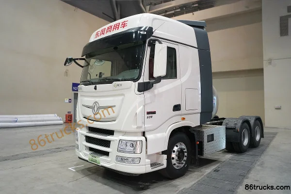 Dongfeng Commercial Vehicle Tianlong Flagship KX Rongyao Edition 6X4(10 roues) tracteur routier hybride CATL 18.7kWh Extérieur (3) | 86Truck