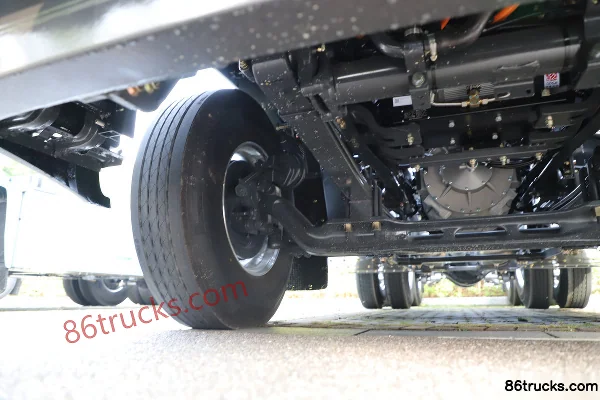 Dongfeng H5 6X4(10 roues) tracteur routier 100% électrique CATL 466kWh Châssis (2) | 86Trucks