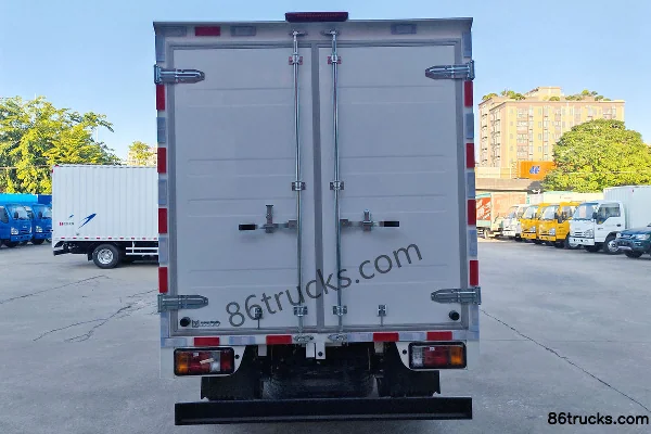 Qingling Isuzu EV100 Lingjuli Narrow Body Hydraulic Brake 3.8m Single Row Pure Electric Van Micro Truck CATL 77.28kWh 4X2(6 wheels) (2) | 86