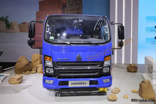 Sinotruk HOWO Mengshi 2.5L Diesel 185 hp 4X2(6 wheels) Fast Gear 8-speed 3.15m Single Row Dump Truck Exterior (2) | 86Trucks