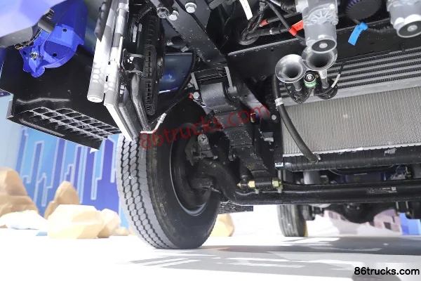Sinotruk HOWO Mengshi 2.5L Diesel 185 hp 4X2(6 wheels) Fast Gear 8-speed 3.15m Single Row Dump Truck Chassis (2) | 86Trucks