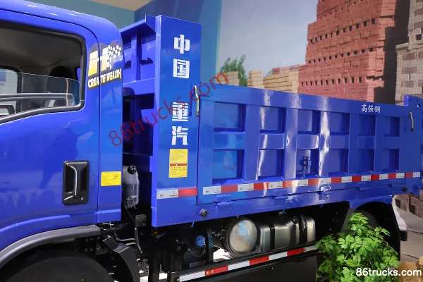 Sinotruk HOWO Mengshi 2.5L Diesel 185 hp 4X2(6 wheels) Fast Gear 8-speed 3.15m Single Row Dump Truck Body (1) | 86Trucks