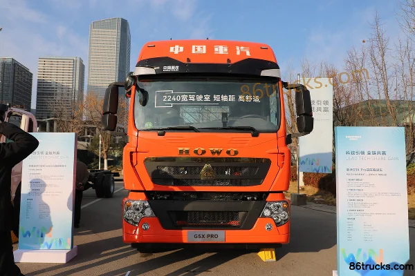 Sinotruk HOWO G5X Pro 4.9L diesel 260 hp 4X2(6 wheels) Sinotruk 12-speed 5.4m flatbed cargo truck Exterior (2) | 86Trucks