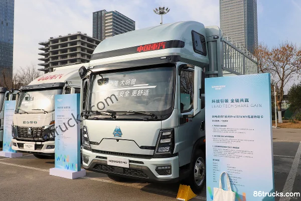Sinotruk HOWO Tongshuai PRO 4,15 m camion porteur à grille électrique pur cabine simple FinDreams 150,83 kWh (couchette) 4X2(6 roues) Extéri