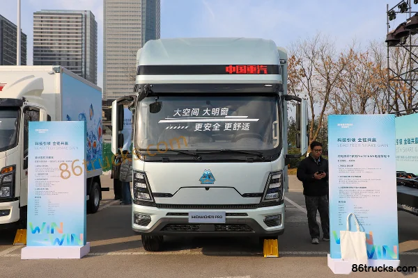 Sinotruk HOWO Tongshuai PRO 4,15 m camion porteur à grille électrique pur cabine simple FinDreams 150,83 kWh (couchette) 4X2(6 roues) Extéri