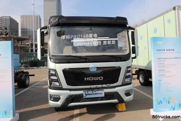 Sinotruk Sinotruk HOWO Hanjiang PRO electric cargo truck