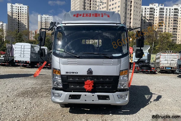 Sinotruk HOWO Hanjiang M 145 hp 4X2(6 wheels) 3.3m semi-row flatbed light truck (WLY 5-speed) Exterior (2) | 86Trucks