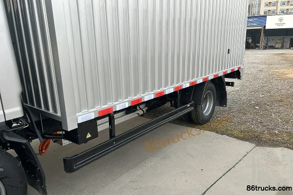 Foton Times Linghang M5 4.14 m cabine simple camion léger fourgon électrique pur Aike 83.57 kWh 4X2(6 roues) Carrosserie (3) | 86Trucks