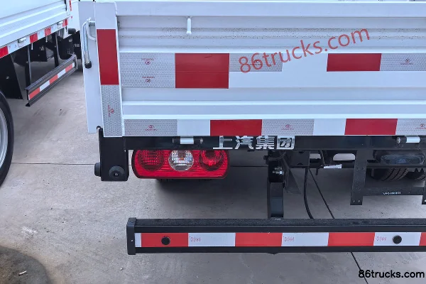 Yuejin Dana T3 frein hydraulique camion léger plateau cabine simple électrique pur 3,805 m Qingtao 50,23 kWh 4X2(6 roues) Carrosserie (2)