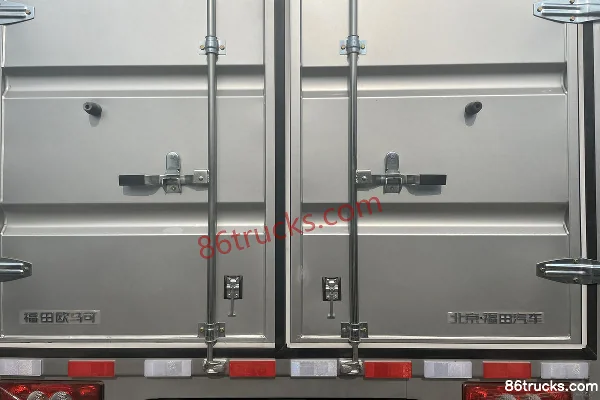 Foton Aumark S1 Zhiying Edition 160hp 4X2(6 wheels) 4.14m AMT Automatic Single Row Box Light Truck Body (3) | 86Trucks
