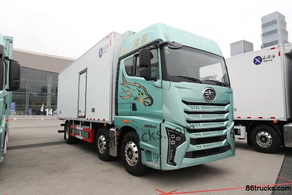 FAW Jiefang Qingdao FAW Jiefang Qingdao Yinghang Heavy Truck Refrigerated Truck