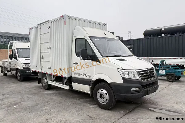 Heibao C3.5 3.35m Single Row Pure Electric Van Micro Truck CATL 81.14kWh 4X2(6 wheels) Exterior