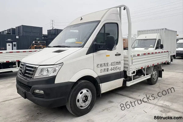 Heibao C3.5 3.336m Single Row Pure Electric Flatbed Micro Truck CATL 81.14kWh 4X2(6 wheels) Exterior (3) | 86Trucks