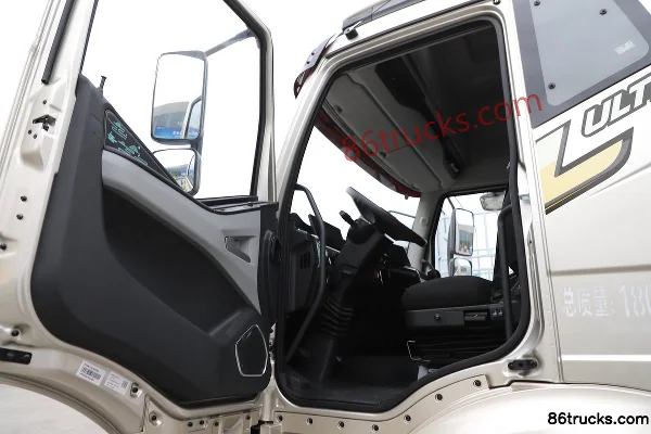FAW Jiefang J6L Elite Edition 7.8L Diesel 320hp 4X2(6 wheels) FAW Jiefang 8-Speed 9.55m Van Cargo Truck Cab (1) | 86Trucks