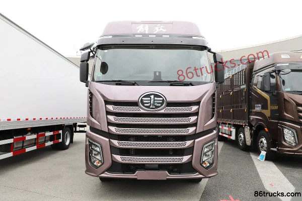 FAW Jiefang J6V Pro Elite Edition 7.8L Diesel 320hp 4X2(6 wheels) FAW Jiefang 8-Speed 9.6m Van Cargo Truck Exterior (2) | 86Trucks