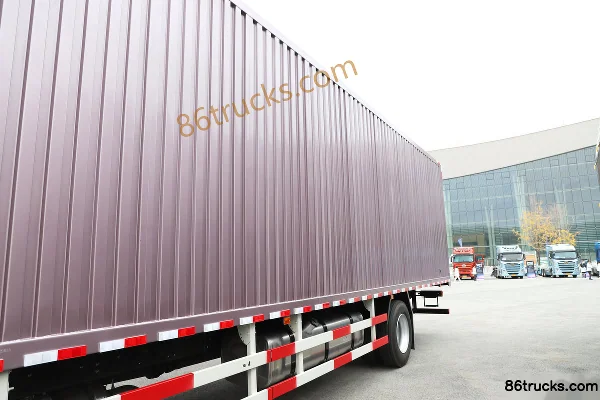 FAW Jiefang J6V Pro Elite Edition 7.8L Diesel 320hp 4X2(6 wheels) FAW Jiefang 8-Speed 9.6m Van Cargo Truck Body (2) | 86Trucks