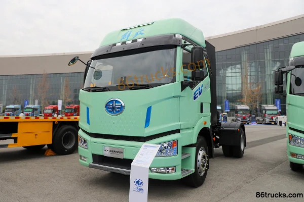 FAW Jiefang J6P 4X2(6 wheels) Electric Tractor Truck CATL 465kWh Exterior (3) | 86Trucks