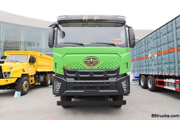 FAW Jiefang Qingdao Yingtuo Pro 11.1L Diesel 460hp 8X4(12 wheels) FAW Jiefang 12-Speed 5.8m Dump Truck Exterior (2) | 86Trucks