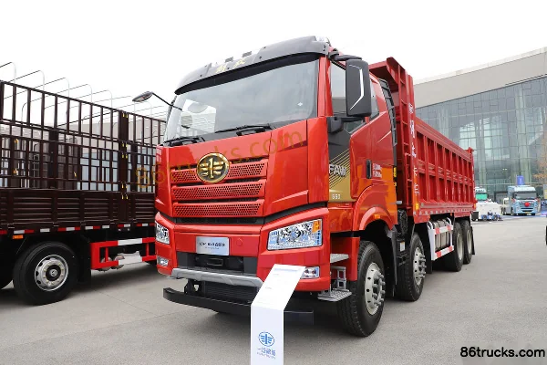 FAW Jiefang New J6P Pilot Edition 500 hp 8X4(12 wheels) 7.4m dump truck Exterior (3) | 86Trucks