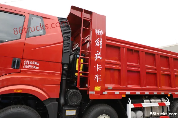 FAW Jiefang New J6P Pilot Edition 500 hp 8X4(12 wheels) 7.4m dump truck Body (1) | 86Trucks