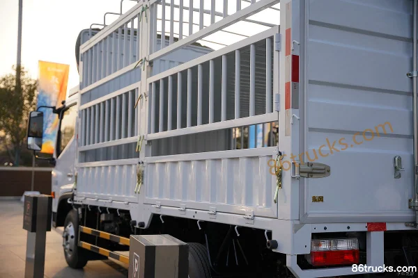 Dongfeng K6E frein pneumatique 4,11 m camion léger à ridelles électrique pur cabine simple CATL 140,41 kWh 4X2(6 roues) Carrosserie (2) | 86