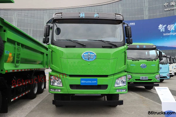 FAW Jiefang Qingdao JH6 6X4(10 wheels) 6.2m Pure Electric Dump Truck CATL 400kWh Exterior (2) | 86Trucks
