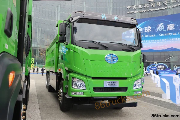 FAW Jiefang Qingdao FAW Jiefang Qingdao JH6 heavy truck electric dump truck