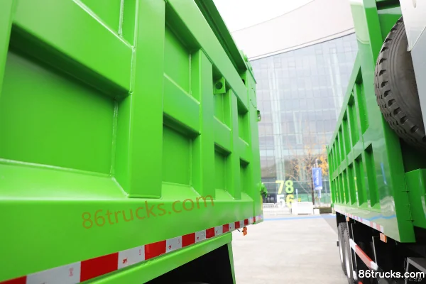FAW Jiefang Qingdao JH6 6X4(10 wheels) 6.2m Pure Electric Dump Truck CATL 400kWh Body (3) | 86Trucks