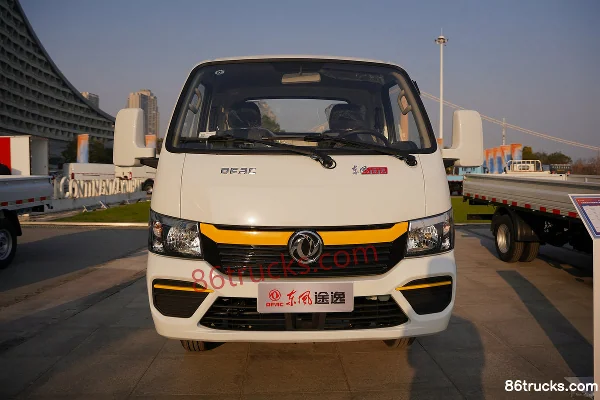 Dongfeng T5 1.6L 122 hp 4X2(6 wheels) Gasoline 3.7m single-row van light truck (wide track) (China VI) Exterior (2) | 86Trucks